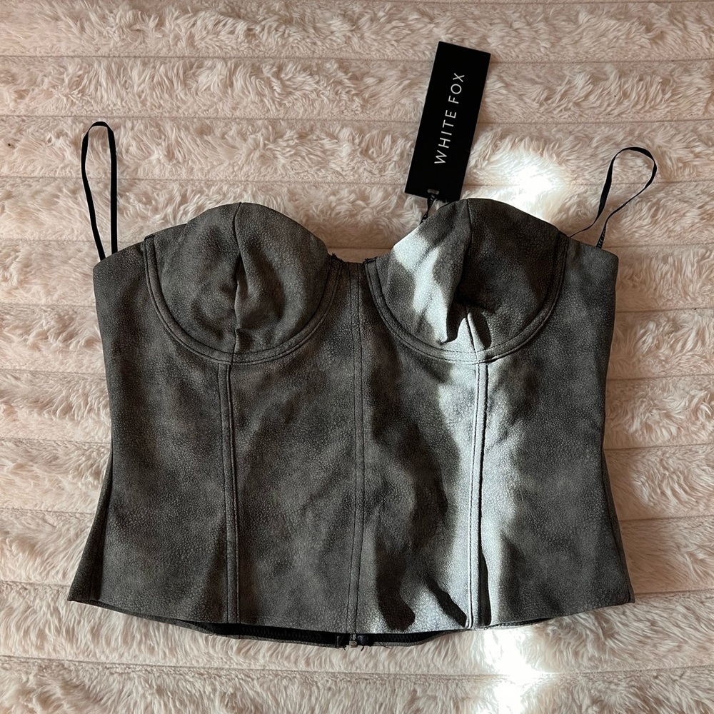 White Fox Bustier top